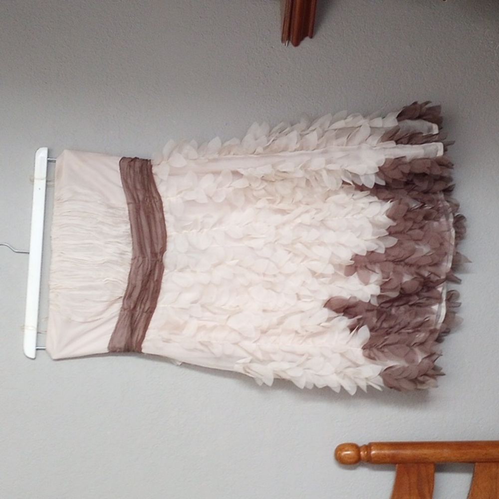 Ryu: large, cream colored dress